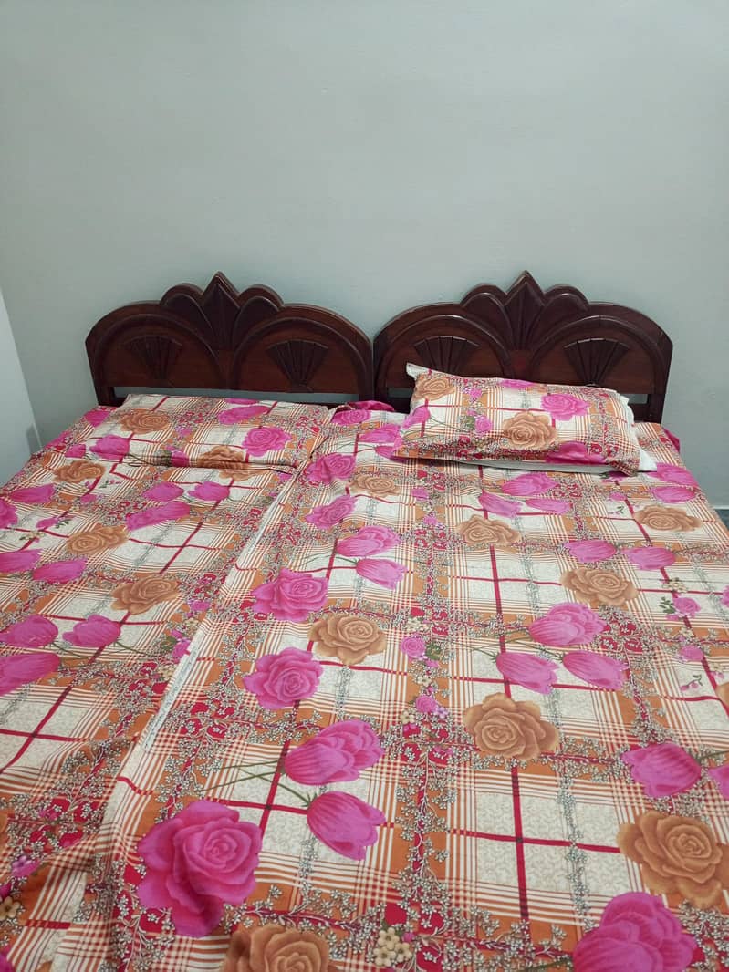 single beds. 2