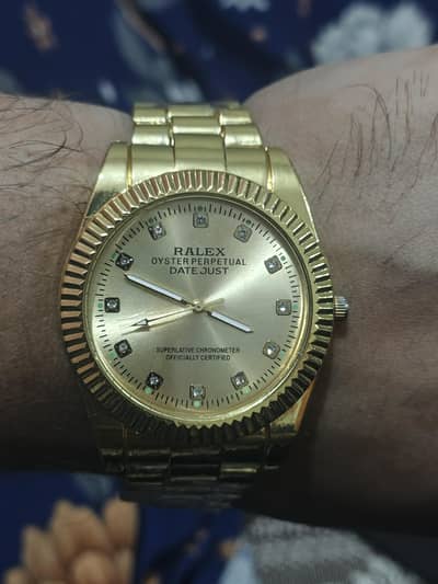 Ralex Gold Watch Brand New unused - No Box