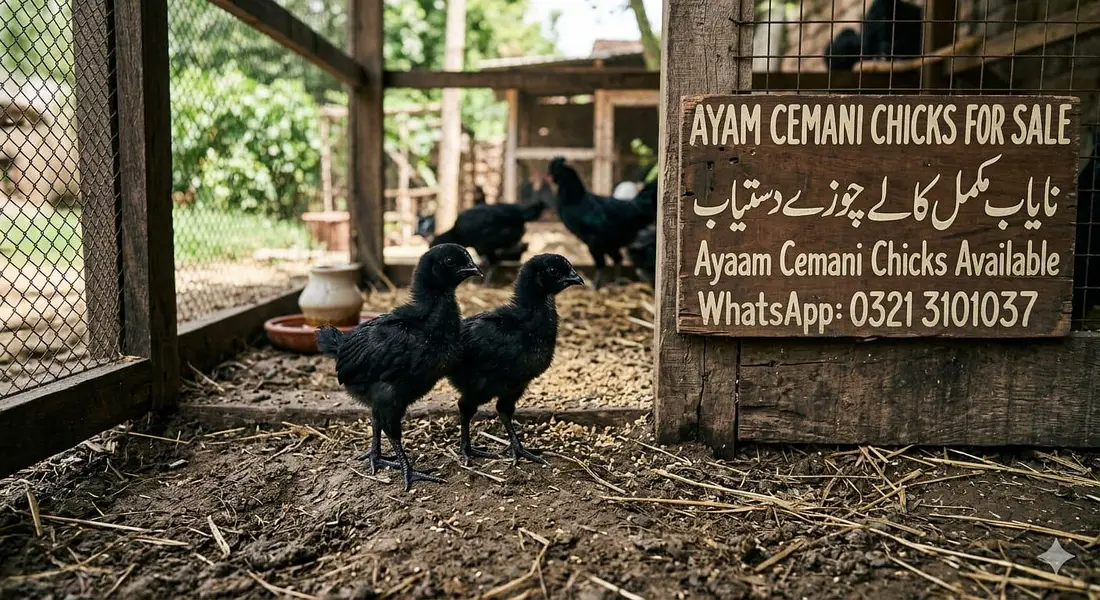 Pure Ayam Cemani chicks available 1 day to 20 days/al Rehman grden ph2 — photo 4