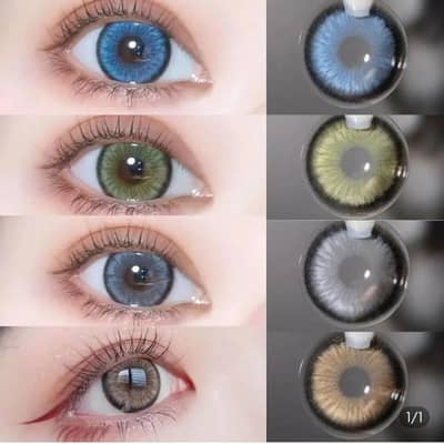 soft color content lenses/eye lenses/good quality