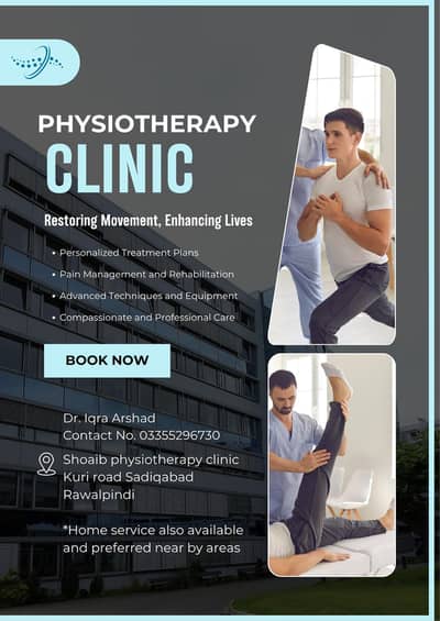 Shoaib physiotherapy clinic kuri road Rawalpindi