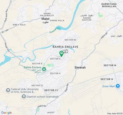 8 Marla Ready For Construction Plot Available For Sale In Bahria Enclave Islamabad.