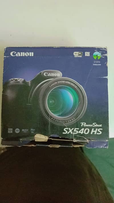Canon PowerShot SX540 HS - 50x Optical Zoom (With Box)