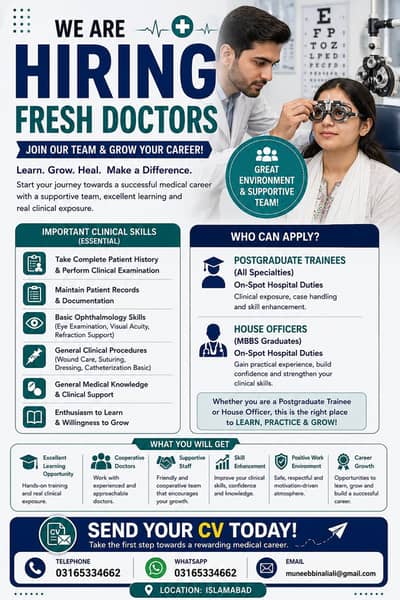 doctor required