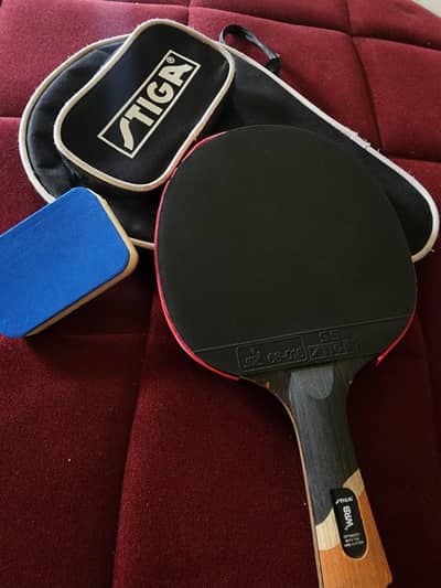 Original STIGA 6 Star Carbo Advance Table Tennis Bat