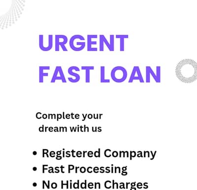Urgent 1oaan in one day