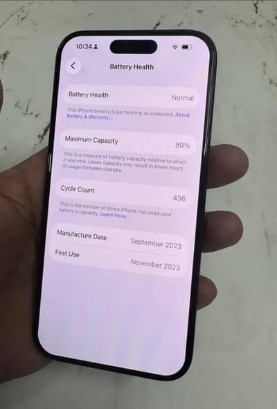 Apple iPhone 15 Pro 256 with box