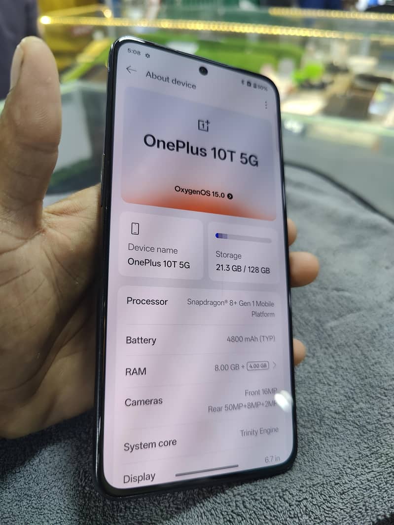 One Plus 10T 8