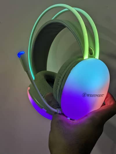 Gaming headphones full RGB