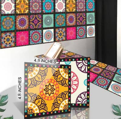 Self Adhesive Wall Stickers Modren Quartz