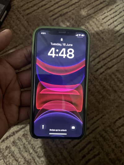 IPHONE X 256GB PTA Official with Complete Box Charger