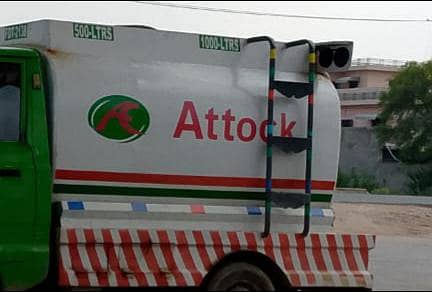 water and diesel petrol tanker