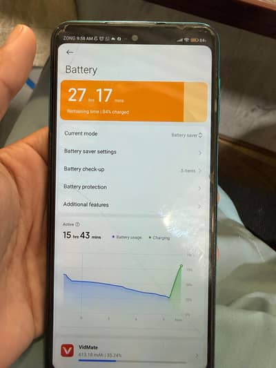 Xiaomi Redmi Note 9S back break working perfectly