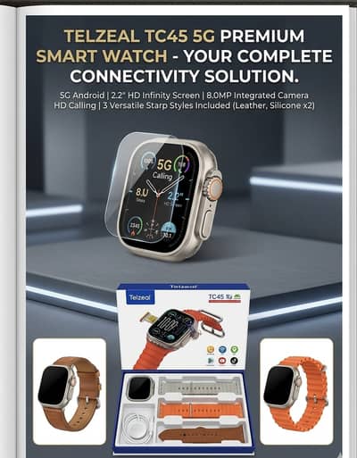 Based on the Telzeal TC45 5G features