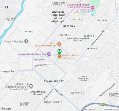 200 Square Yards Residential Plot For sale In Gulshan-e-Maymar - Sector Z Karachi