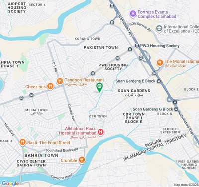 Flat for sale in Pakistan town phase 2