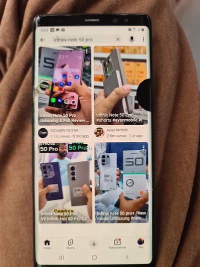 Samsung Mobile Note 8