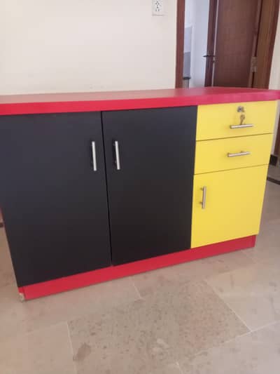 computer table or iron table desk with drawers