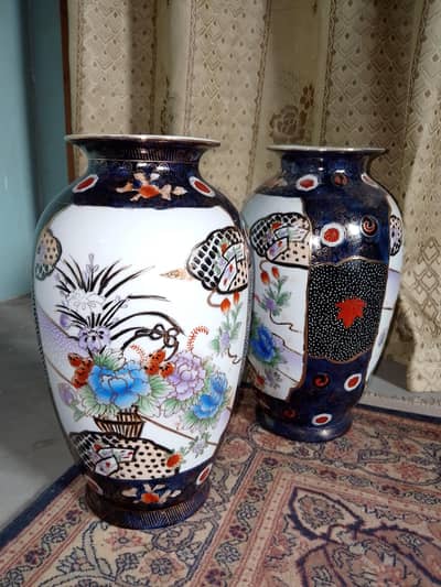 Japanese Decorative Porcelain Vases