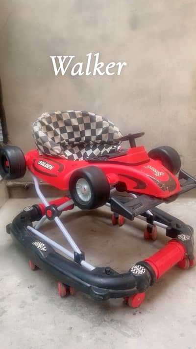 Used 3in 1 baby walker