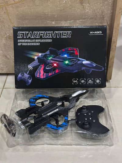 Star Fighter Drone Flying Jet with Remote Control