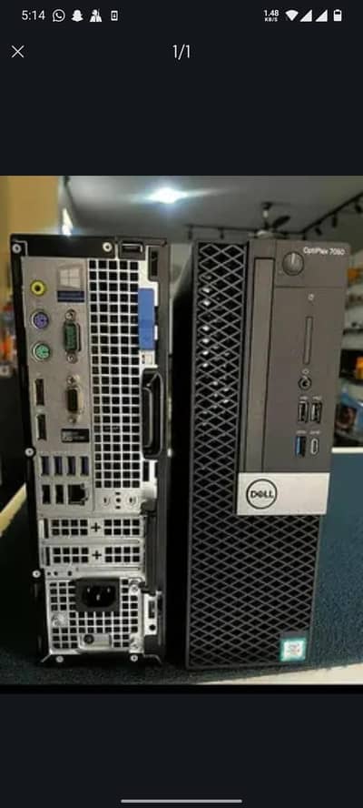i5 8 gen 16gb DDR4  128 NVMe