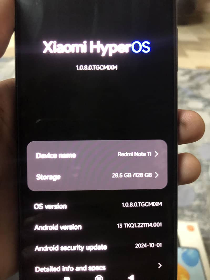 Redmi note 11 8