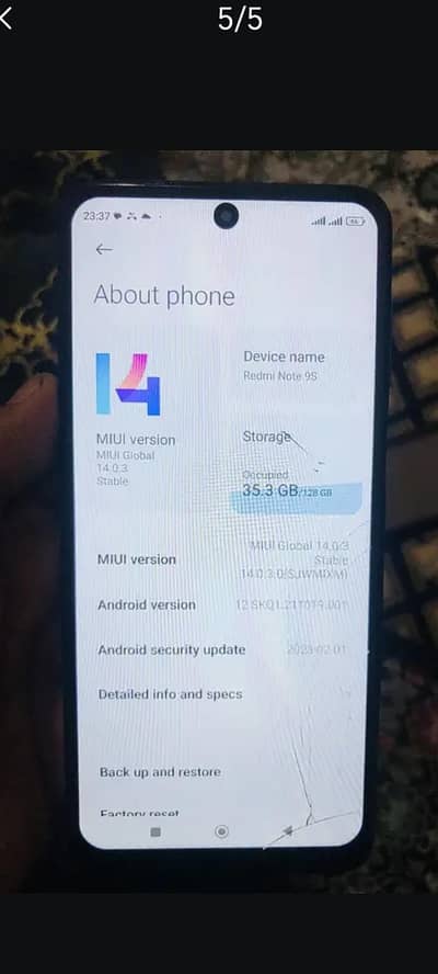 Redmi note 9s