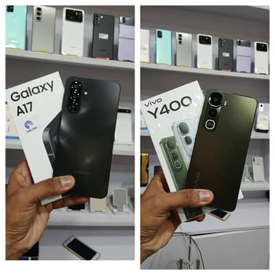 Samsung Galaxy A17 8/256Gb ( 15 days used ) Vivo Y400 8/256Gb 10/10