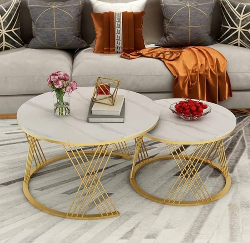 Nesting table-coffee table-Round table-Dining table-Center& Side table 10