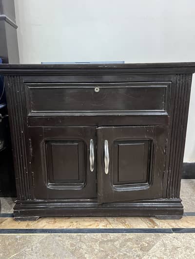 Traditional carved wooden Bridal Bed - Side Tables included