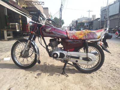 Honda cg125 model 2007 condition 10/9