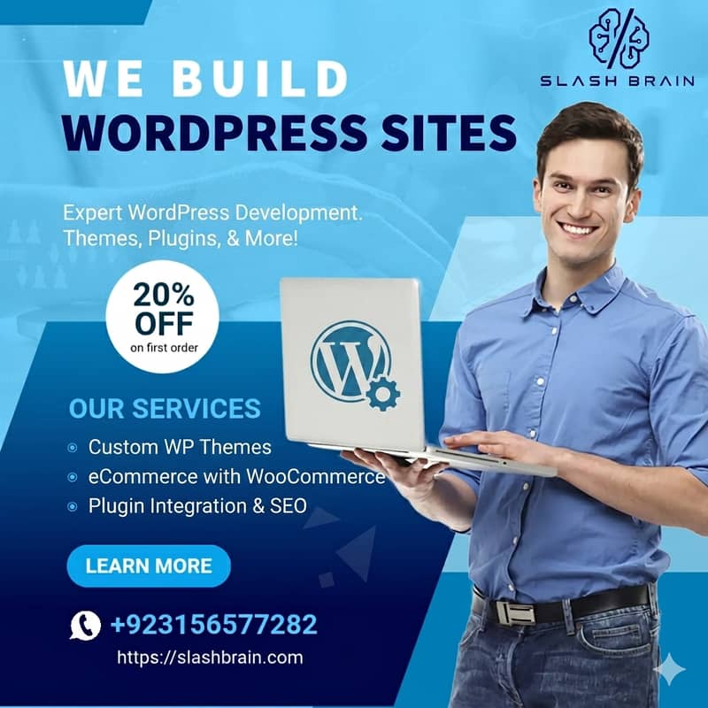 Website Design & Development Service | WordPress, Shopify, React 1
