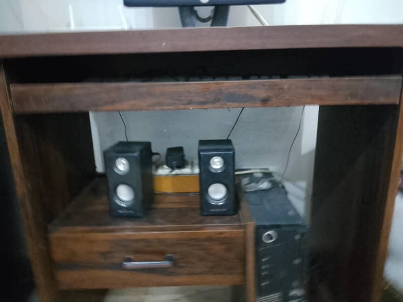 Computer table with drawer 1