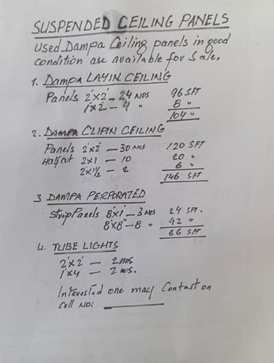 False Ceiling for Restaurants, Medical Labs or Commercial