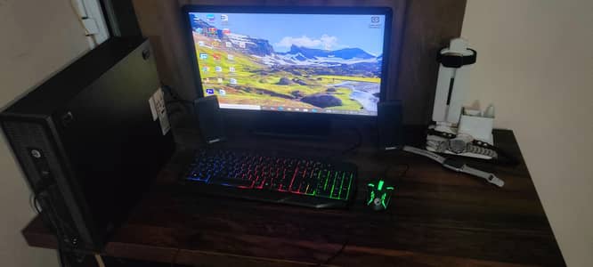 PC SETUP WITH ALL ACCEORIES
