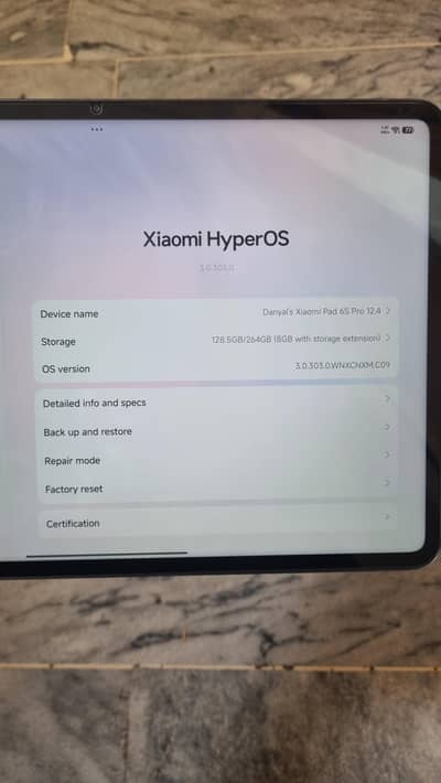 xiaomi Pad 6s pro