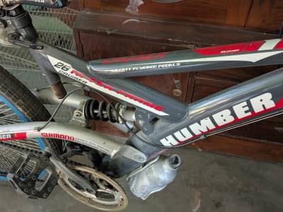 Humber cycle double suspension