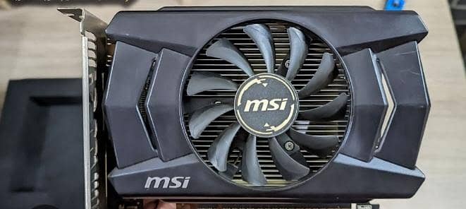 NVIDIA GTX 750TI MSI SINGLE FAN. 2GB VRAM,GDDR5 OR 128 BIT