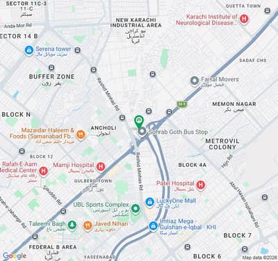2017 Sq. Yards Prime Commercial Plot for Sale Main Rashid Minhas Road