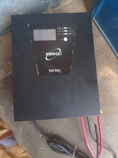 Homage solar inverter 2kw 24volt 4 plate spotted