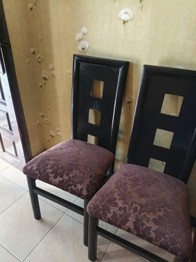 Dining table with chairs