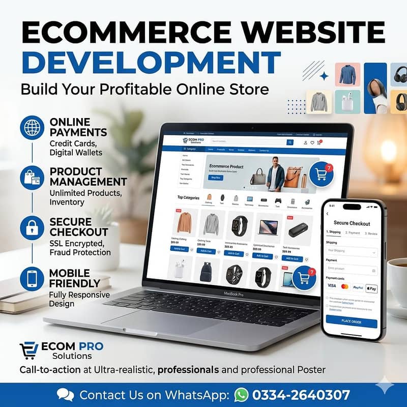Website Design & Development | WordPress | Ecommerce | Shopify 1
