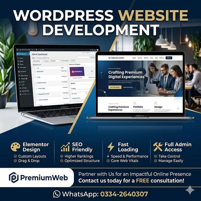 Website Design & Development | WordPress | Ecommerce | Shopify 3