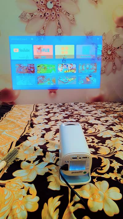 Next-Gen Android 14, 4K Projector | 4GB 64GB | 200" inch Cinema Screen
