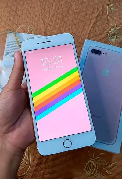 Iphone 7plus PTA approved 128gb My Whatsapp number 0341-15-94-140