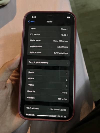 iPhone 12 Pro Max jv 128gb