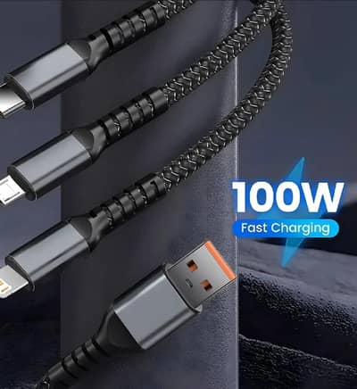 100W Fast Charging Multi-Cable - High Quality