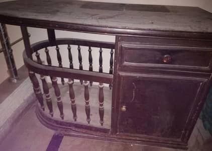iron stand with cupboards