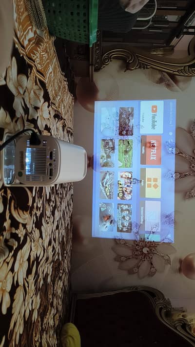 Next-Gen Android 14 4K Projector | 4GB 64GB | 200" inch Cinema Screen
